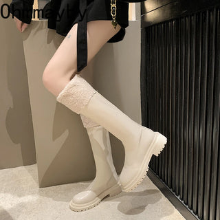 Winter Knee-High Boots