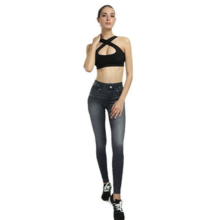 Women's Jeans Legging in Push-ups to put on - BelleLux